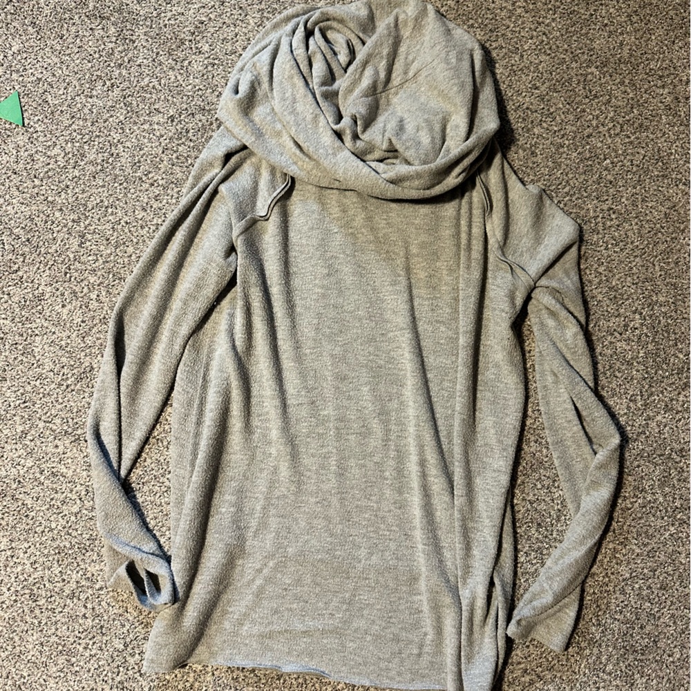 ADORA Gray Women's Cowl Sweater